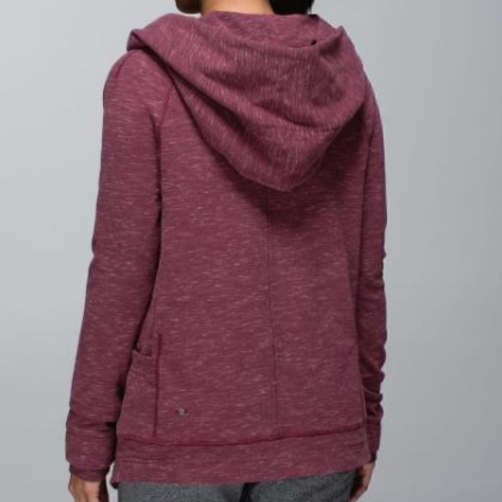 Lululemon Find Your Centre Wrap Rust Berry sz 6 - Picture 2 of 10